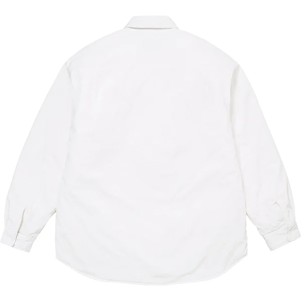 Supreme MM6 Maison Margiela Padded Shirt - White (front)