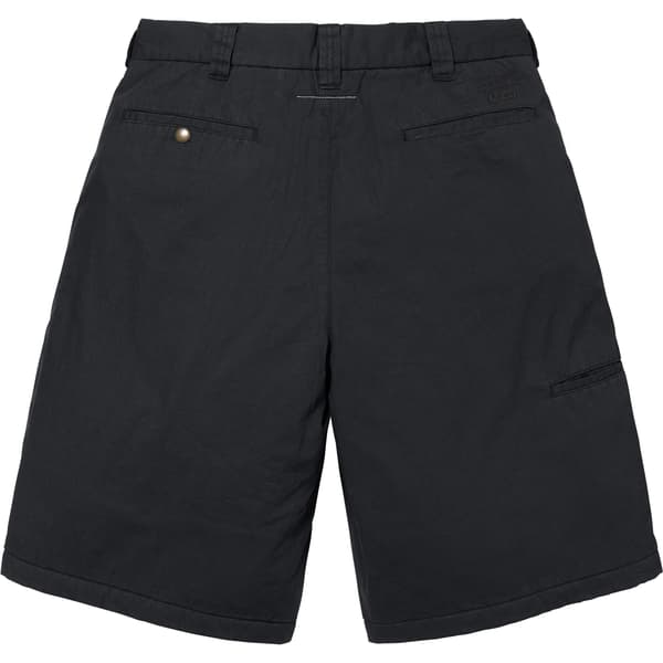 Supreme MM6 Maison Margiela Padded Short - Black (front)