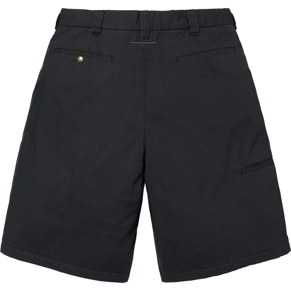 Supreme MM6 Maison Margiela Padded Short - Black (front)