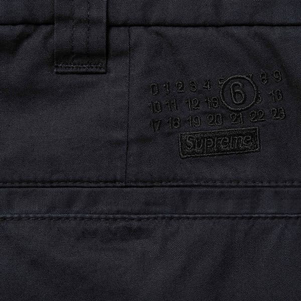 Supreme MM6 Maison Margiela Padded Short - Black (front)