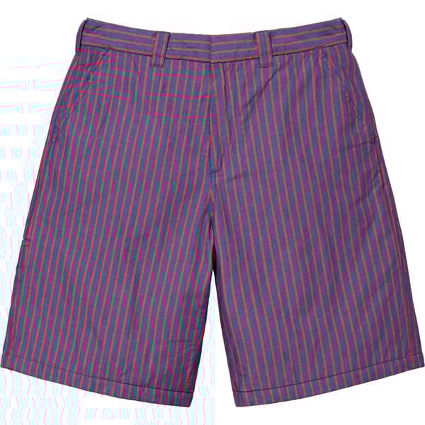 Supreme MM6 Maison Margiela Padded Short - Stripe (front)