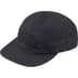 Supreme MM6 Maison Margiela Painted Camp Cap - Black (front)