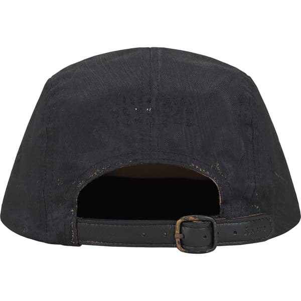 Supreme MM6 Maison Margiela Painted Camp Cap - Black (front)