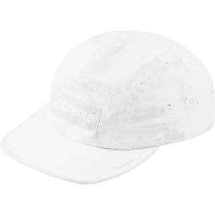 Supreme MM6 Maison Margiela Painted Camp Cap White