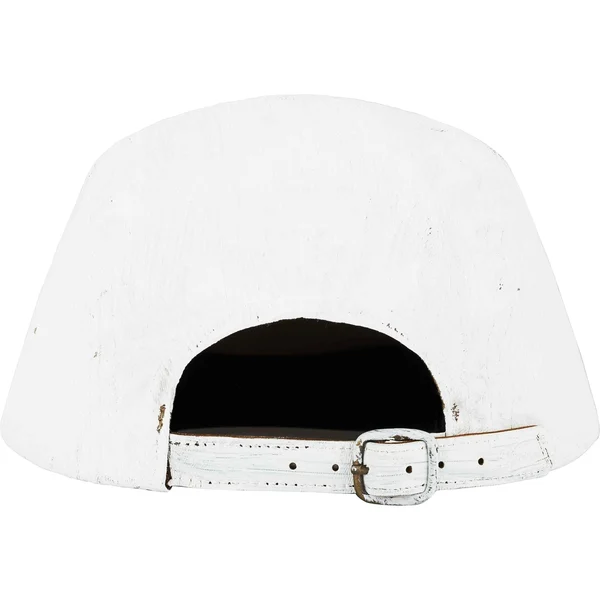 Supreme MM6 Maison Margiela Painted Camp Cap - White (front)