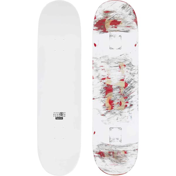 Supreme MM6 Maison Margiela Skateboard - 8.25" x 32" (front)
