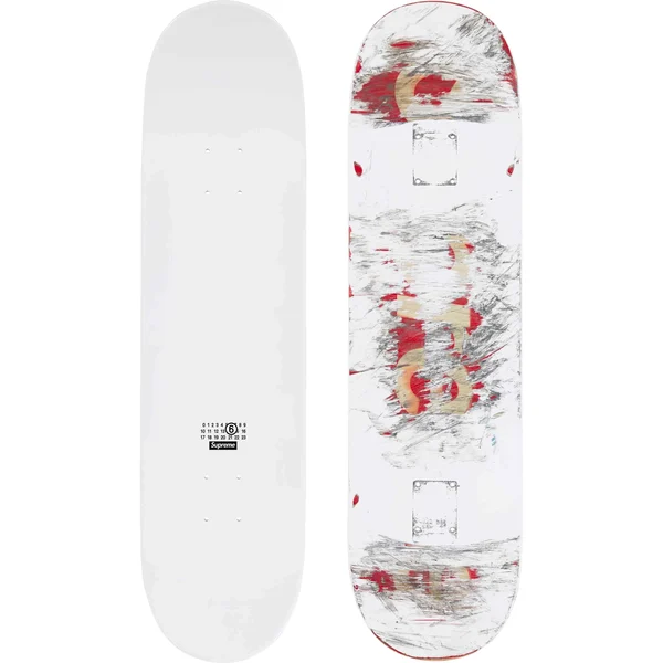 Supreme MM6 Maison Margiela Skateboard - 8.25" x 32" (front)