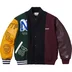 Supreme MM6 Maison Margiela Split Varsity Jacket - Multicolor (front)