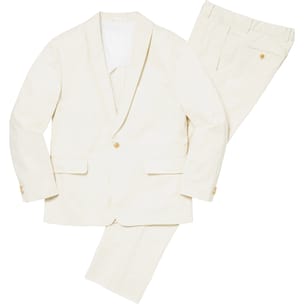 Supreme MM6 Maison Margiela Washed Cotton Suit Cream