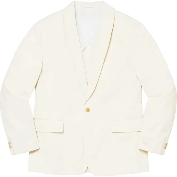 Supreme MM6 Maison Margiela Washed Cotton Suit - Cream (front)