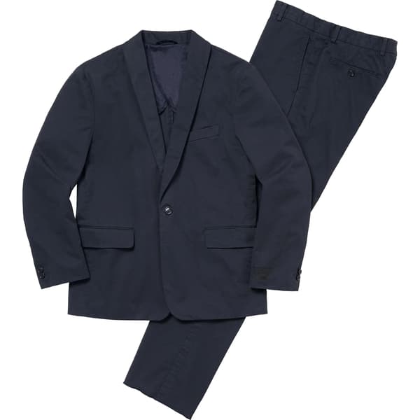 Supreme MM6 Maison Margiela Washed Cotton Suit - Navy (front)