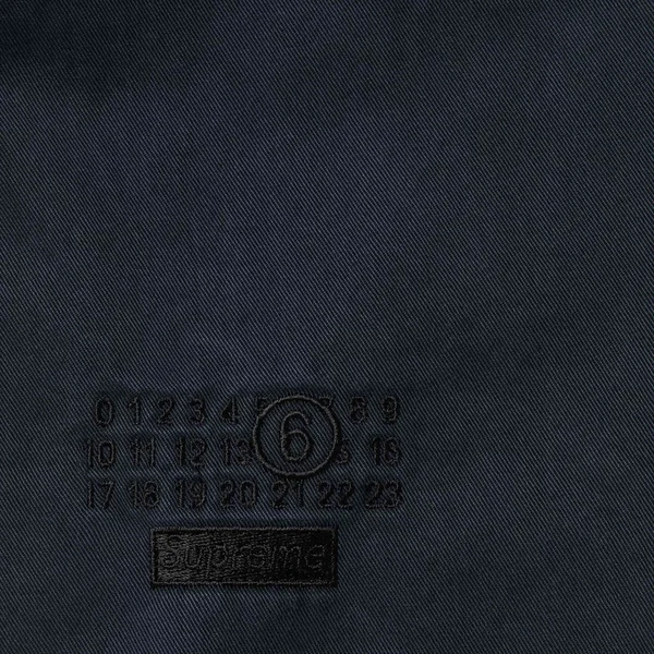 Supreme MM6 Maison Margiela Washed Cotton Suit - Navy (front)