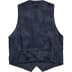 Supreme MM6 Maison Margiela Washed Cotton Suit Vest - Navy (front)