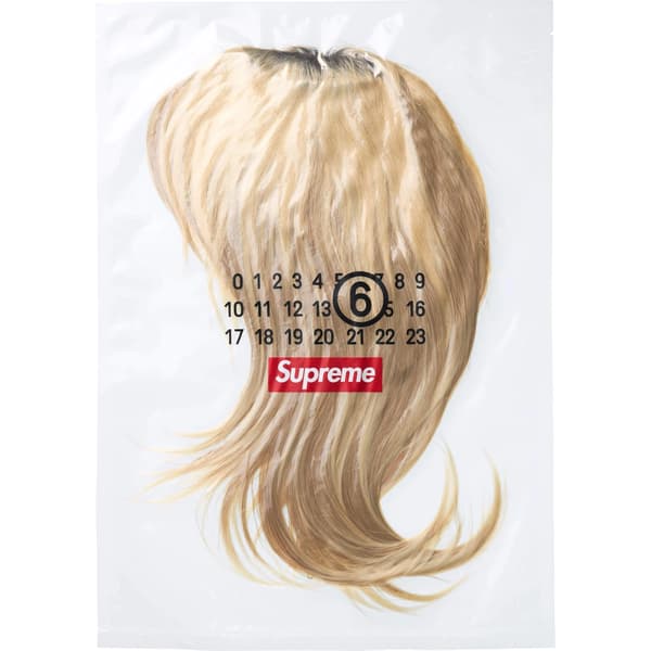 Supreme MM6 Maison Margiela Wig - Blonde (front)