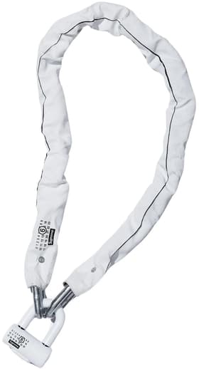Supreme MM6 Maison Margiela/Kryptonite Chain + Disc Lock White