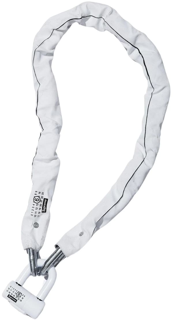 Supreme MM6 Maison Margiela/Kryptonite Chain + Disc Lock - Product Image