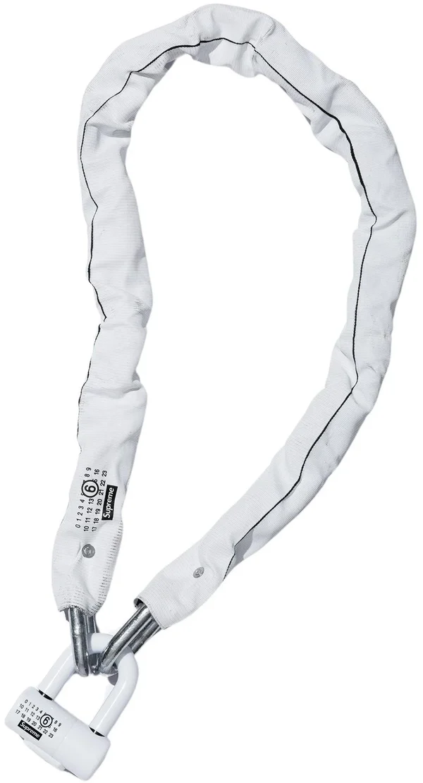 Supreme MM6 Maison Margiela/Kryptonite Chain + Disc Lock - Product Image