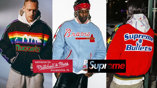 Supreme Taps Throwback Kings Mitchell & Ness for SS26 Collab