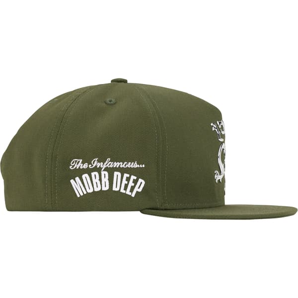 Supreme Mobb Deep Dragon 5-Panel - Olive (front)