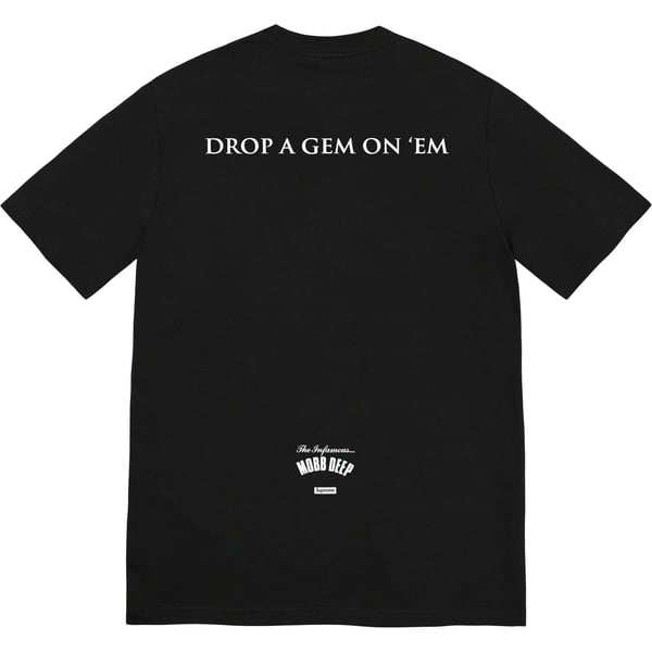 Supreme Mobb Deep Dragon Tee - Black (front)
