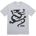 Supreme Mobb Deep Dragon Tee - Heather Grey (front)