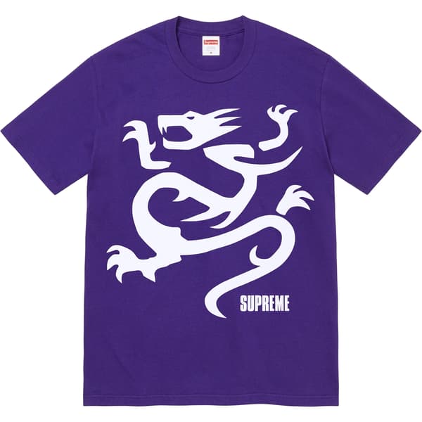 Supreme Mobb Deep Dragon Tee - Purple (front)