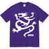 Supreme Mobb Deep Dragon Tee - Purple (front)