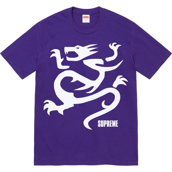 Supreme Mobb Deep Dragon Tee - Purple (front)