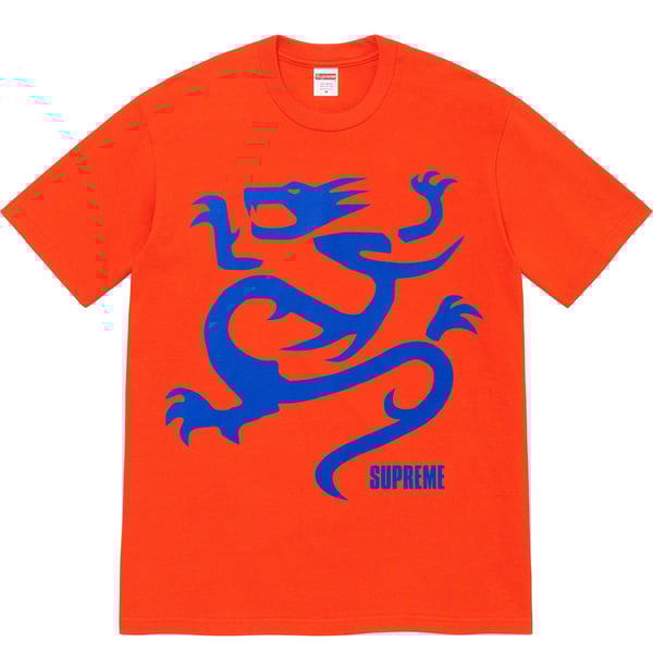 Supreme Mobb Deep Dragon Tee - Tomato (front)