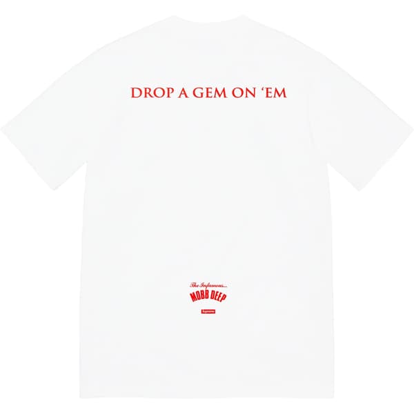 Supreme Mobb Deep Dragon Tee - White (front)