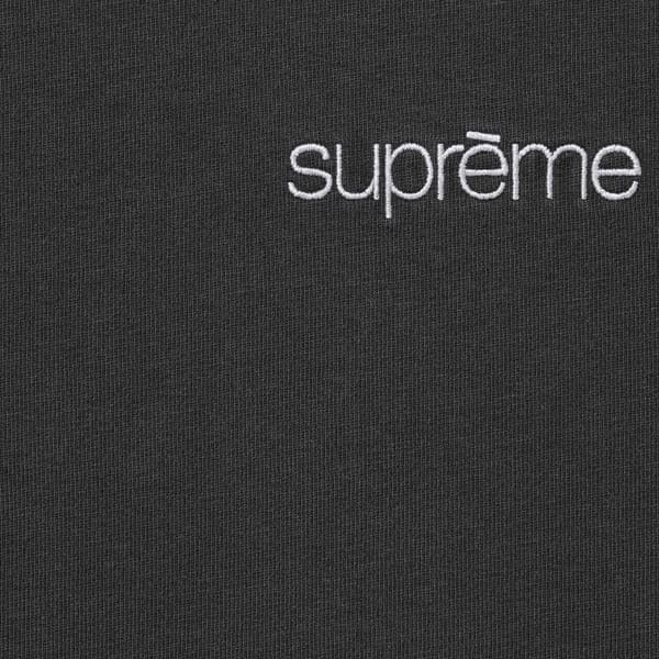 Supreme Mock Neck L/S Top - Black (front)