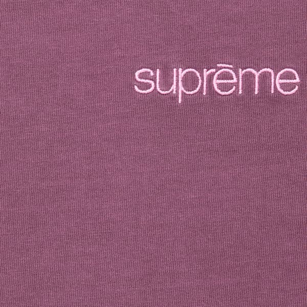 Supreme Mock Neck L/S Top - Dusty Plum (front)