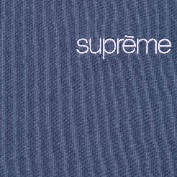 Supreme Mock Neck L/S Top - Navy (front)
