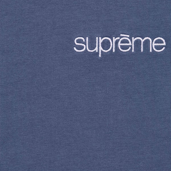 Supreme Mock Neck L/S Top - Navy (front)