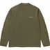 Supreme Mock Neck L/S Top - Olive (front)