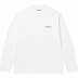 Supreme Mock Neck L/S Top - White (front)