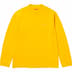 Supreme Mock Neck L/S Top - Yellow (front)
