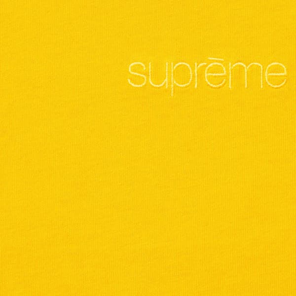 Supreme Mock Neck L/S Top - Yellow (front)