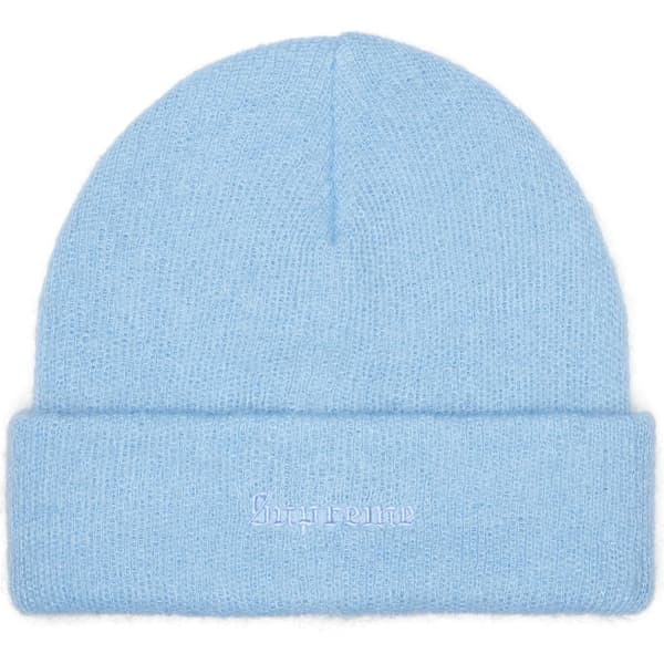 Supreme Mohair Beanie - Blue (front)