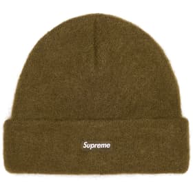 Supreme Mohair Beanie Dark Khaki