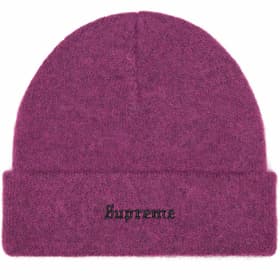 Supreme Mohair Beanie Plum