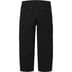 Supreme Moleskin Double Knee Painter Pant - Black (front)