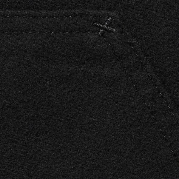 Supreme Moleskin Double Knee Painter Pant - Black (front)