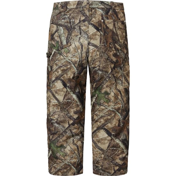 Supreme Moleskin Double Knee Painter Pant - Camo (front)
