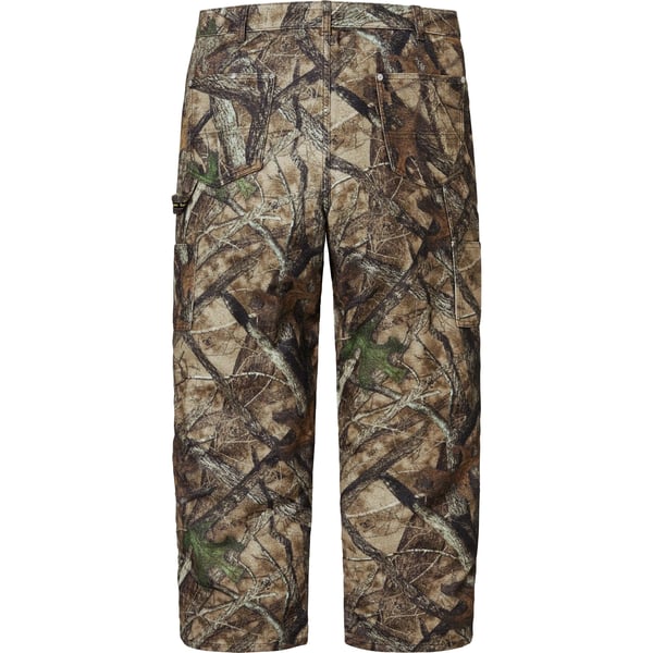 Supreme Moleskin Double Knee Painter Pant - Camo (front)