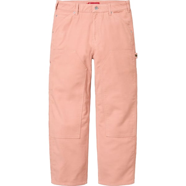 Supreme Moleskin Double Knee Painter Pant - Dusty Pink (front)