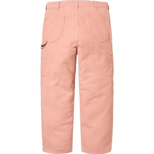 Supreme Moleskin Double Knee Painter Pant - Dusty Pink (front)