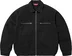 Supreme Moleskin Work Jacket - Black (front)