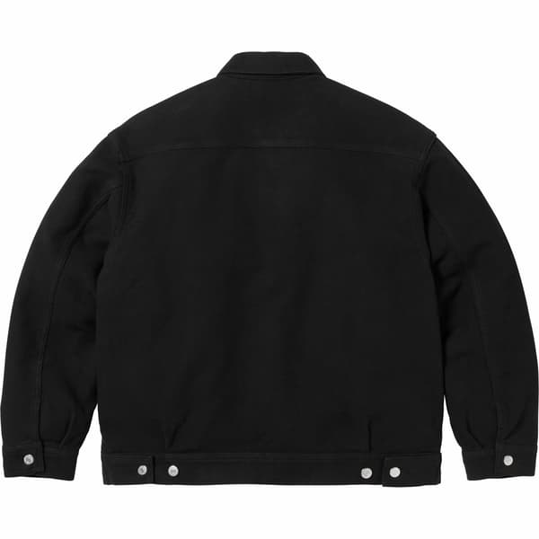 Supreme Moleskin Work Jacket - Black (front)