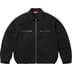 Supreme Moleskin Work Jacket - Black (front)